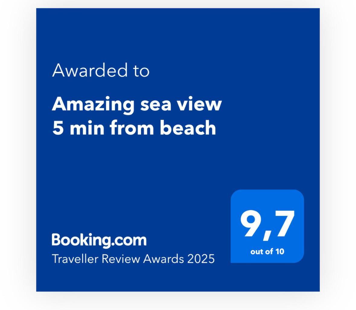 Amazing Sea View 5 Min From Beach 에스테포나 외부 사진